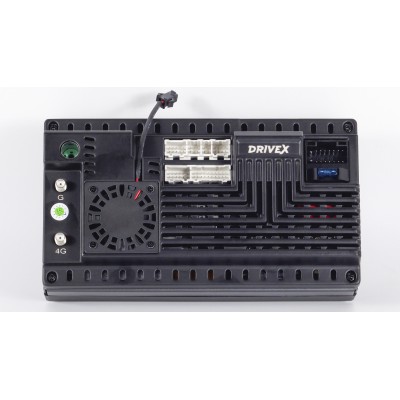 Автомобільний мультимедійний центр 2-Din 7" з бездротовим CarPlay та Android Auto - DriveX SE-703 4+64 QLED 4G DSP 8CF