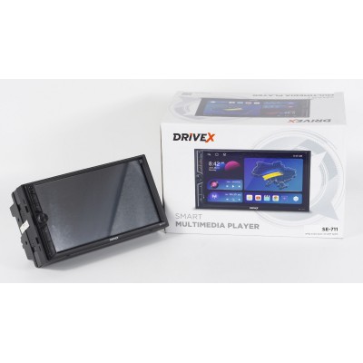 Автомобільний мультимедійний центр 2-Din 7" з бездротовим CarPlay та Android Auto - DriveX SE-701 2-Din 7" DSP 8xCores 4/64GB 4x45W Android 10.0