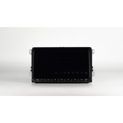 Автомобільний мультимедійний центр "S4 2K QLED VW 9" 8x1.6GHz 4x64GB 4G TDA7851 50W DSP AK7604