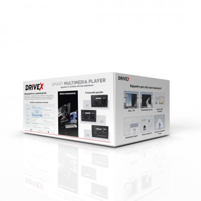 Автомобільний мультимедійний центр 10" з бездротовим CarPlay та Android Auto -S3 QLED 10" 8x1.6GHz 4x64GB 4G YD7388 45W ASP TM2313