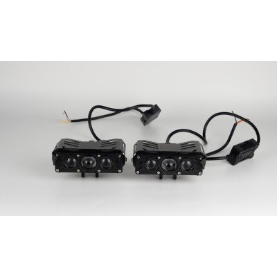 Фара додаткового світла WL MT-10 H/L Dual 40/55W 6000K 12-80V STM к-т.