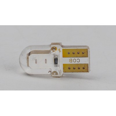 Світлодіоди в габаритні вогні. підсвітку номера та в салон  DriveX T10-218 Blue 12V 0.3W 10Lm W5W base-10mm C