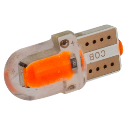 Світлодіоди в габаритні вогні. підсвітку номера та в салон  DriveX T10-218 Red 12V 0.3W 2Lm W5W base-10mm C