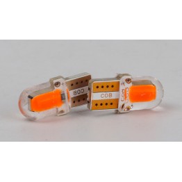 Світлодіоди в габаритні вогні. підсвітку номера та в салон  DriveX T10-218 Red 12V 0.3W 2Lm W5W base-10mm C