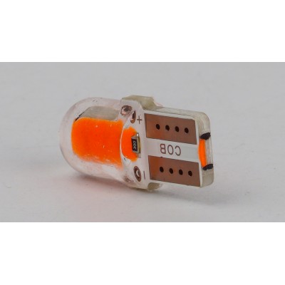 Світлодіоди в габаритні вогні. підсвітку номера та в салон  DriveX T10-218 Red 12V 0.3W 2Lm W5W base-10mm C