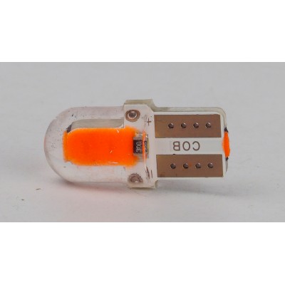 Світлодіоди в габаритні вогні. підсвітку номера та в салон  DriveX T10-218 Red 12V 0.3W 2Lm W5W base-10mm C