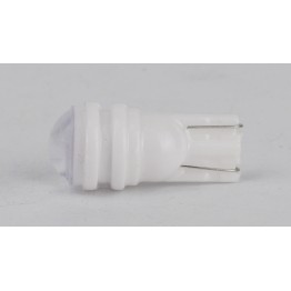 Світлодіоди в габаритні вогні. підсвітку номера та в салон  DriveX T10-219 White 12V 0.5W 30Lm W5W base-10mm C