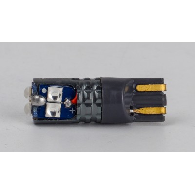 Світлодіоди в габаритні вогні. підсвітку номера та в салон  DriveX T10-228 Blue 12-24V 1.7W 65Lm W5W base-10mm B