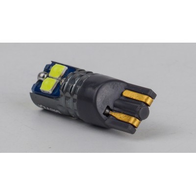 Світлодіоди в габаритні вогні. підсвітку номера та в салон  DriveX T10-228 Green 12-24V 1.7W 220Lm W5W base-10mm B