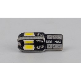 Світлодіоди в габаритні вогні. підсвітку номера та в салон  DriveX T10-234 12V 2.3W 70Lm W5W base-10mm C