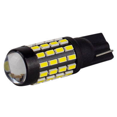 Світлодіоди в габаритні вогні. підсвітку номера та в салон  DriveX T10-242 12-24V 2.5W 290Lm W5W base-10mm C