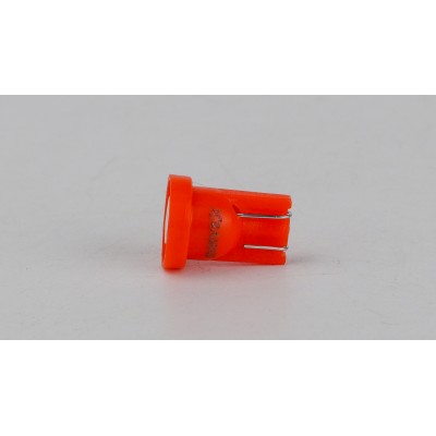 Світлодіоди в габаритні вогні. підсвітку номера та в салон  DriveX T10-244 Red 12V 0.3W 1Lm W5W base-10mm C