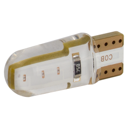Світлодіоди в габаритні вогні. підсвітку номера та в салон  DriveX T10-035 Blue COB 0.8W 15Lm 12V W5W base-10mm C