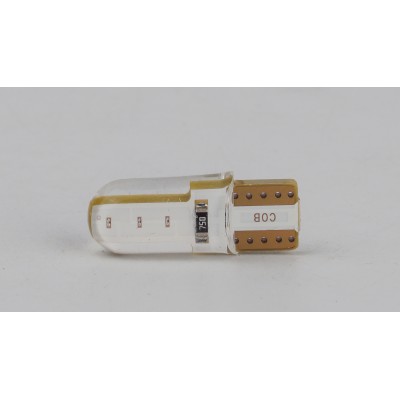 Світлодіоди в габаритні вогні. підсвітку номера та в салон  DriveX T10-035 Blue COB 0.8W 15Lm 12V W5W base-10mm C