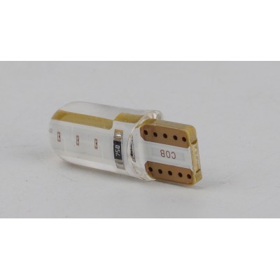 Світлодіоди в габаритні вогні. підсвітку номера та в салон  DriveX T10-035 Blue COB 0.8W 15Lm 12V W5W base-10mm C