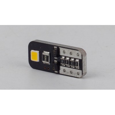 Світлодіоди в габаритні вогні. підсвітку номера та в салон  DriveX T10-248 12V 1.8W 75Lm W5W base-10mm C