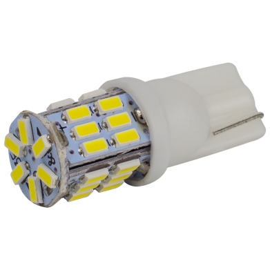 Світлодіоди в габаритні вогні. підсвітку номера та в салон  DriveX T10-253 12V 1.2W 120Lm W5W base-10mm C