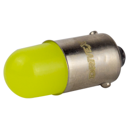 Світлодіоди в габаритні вогні. підсвітку номера та в салон  DriveX T8-205 24V 0.6W 30Lm BA9S/T4W d-9mm C