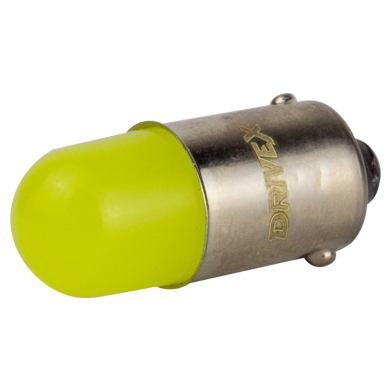 Світлодіоди в габаритні вогні. підсвітку номера та в салон  DriveX T8-205 24V 0.6W 30Lm BA9S/T4W d-9mm C