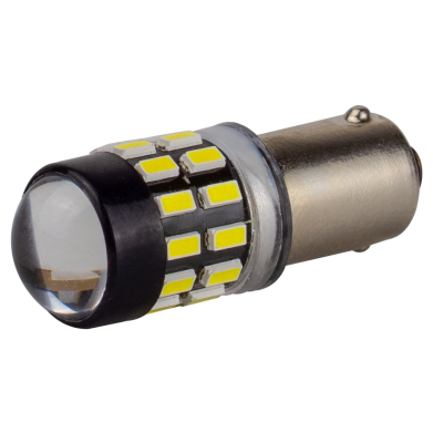 Світлодіоди в габаритні вогні. підсвітку номера та в салон  DriveX T8-210 12-24V 1.3W 110Lm BA9S/T4W d-9mm C