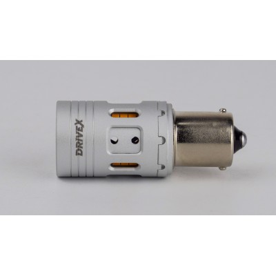 Glow FAN3 S25(1) Amber 10-30V 30W 1000Lm 1156/P21W BA15S d-15mm A
