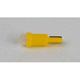 Світлодіоди в габаритні вогні. підсвітку номера та в салон  DriveX T5-205 Yellow 12V 0.2W 1Lm BA7S/W1.2W d-5mm C
