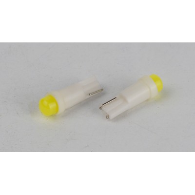 Світлодіоди в габаритні вогні. підсвітку номера та в салон  DriveX T5-205 White 24V 0.2W 20Lm BA7S/W1.2W d-5mm C