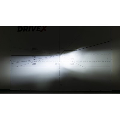 LED лампи автомобільні DriveX AL-09 H7 6000K LED 65W CAN 12V