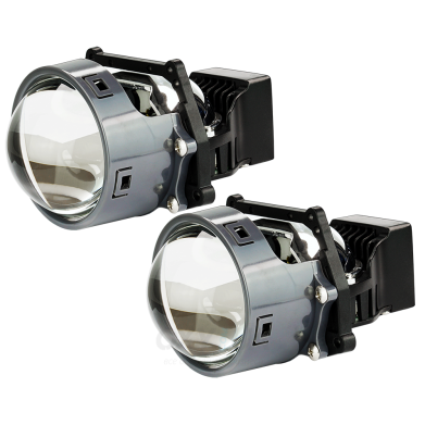 BiLED лінзи автомобільні DriveX Bi Led D1 3.0" 50W 5000K 12V Dual-chip