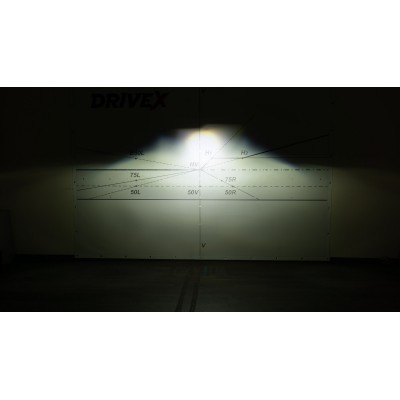 BiLED лінзи автомобільні DriveX Bi Led D1 3.0" 50W 5000K 12V Dual-chip