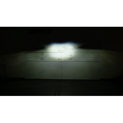 BiLED лінзи автомобільні DriveX Bi Led E1 2.5" 35W 5000K 12V