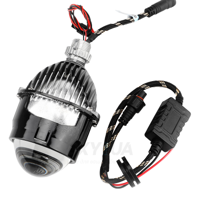 BiLED лінзи автомобільні DriveX Bi Led E2 3.0" 35W 5000K 12V