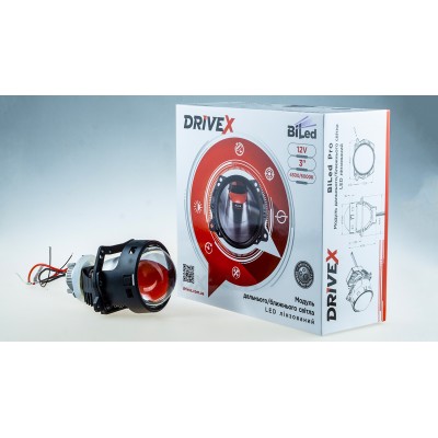 BiLED лінзи автомобільні DriveX BiLED Evolution F1 45/50W 2.5" 4300K 12V BiLED лінзи автомобільні DriveX BiLED Evolution F1 45/50W 2.5" 4300K 12V
