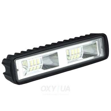 Фара додаткового світла DriveX WL DRL-03 FL 12-18W 150x38mm Серія - робоче світло Фара додаткового світла DriveX WL DRL-03 FL 12-18W 150x38mm Серія - робоче світло