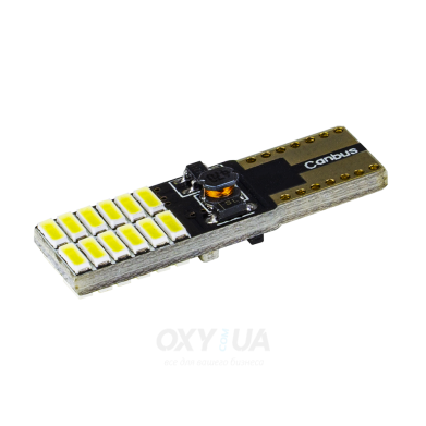 Світлодіоди в габаритні вогні. підсвітку номера та в салон DriveX T10-112 4014-24 12-24V CAN автомобільні світлодіоди 12В