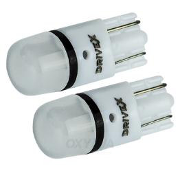 Світлодіоди в габаритні вогні. підсвітку номера та в салон DriveX T10-127 3020-1 12V (set) автомобільні світлодіоди 12В