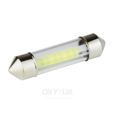 Світлодіоди в габаритні вогні. підсвітку номера та в салон DriveX T11-106 36mm COB 12V автомобільні світлодіоди 12В Світлодіоди в габаритні вогні. підсвітку номера та в салон DriveX T11-106 36mm COB 12V автомобільні світлодіоди 12В