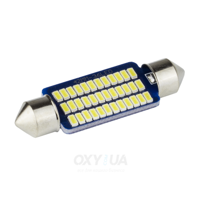 Світлодіоди в габаритні вогні. підсвітку номера та в салон DriveX T11-112 41mm 3014-36 12V автомобільні світлодіоди 12В Світлодіоди в габаритні вогні. підсвітку номера та в салон DriveX T11-112 41mm 3014-36 12V автомобільні світлодіоди 12В