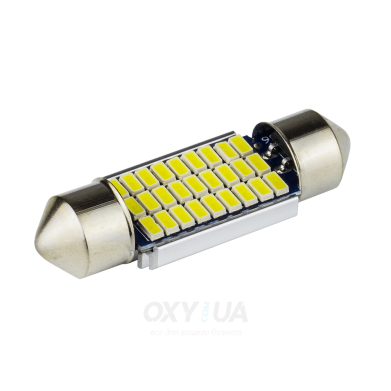 Світлодіоди в габаритні вогні. підсвітку номера та в салон DriveX T11-114 36mm 3014-27 12V CAN автомобільні світлодіоди 12В Світлодіоди в габаритні вогні. підсвітку номера та в салон DriveX T11-114 36mm 3014-27 12V CAN автомобільні світлодіоди 12В