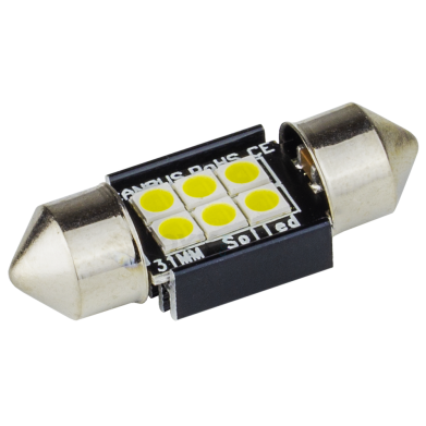 Світлодіоди в габаритні вогні. підсвітку номера та в салон DriveX T11-118 31mm 3020-6 12-36V CAN автомобільні світлодіоди 12В Світлодіоди в габаритні вогні. підсвітку номера та в салон DriveX T11-118 31mm 3020-6 12-36V CAN автомобільні світлодіоди 12В