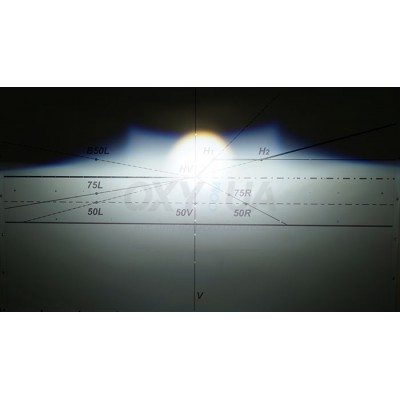 BiLED модуль основного світла DriveX BiLED Amateru 3.0" 52/70W 5500К Dual chip CAN