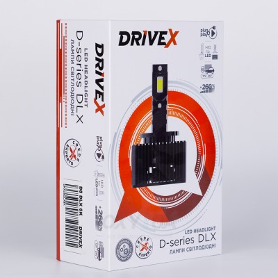LED лампи автомобільні DriveX D5 DLX NEW series 50W 6000K CAN під штатний блок