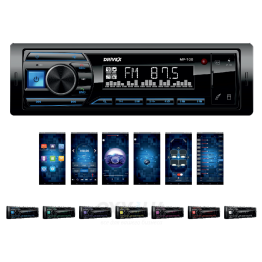 Автомагнітола 1-Din DriveX MP-100 4x45Вт BT APP