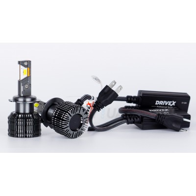 LED лампи автомобільні DriveX UL-01 DELUX H7/H18 5.5K 65W CAN