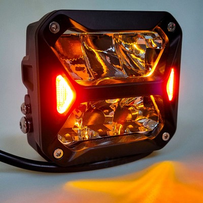 Фара додаткового світла DriveX WL SQ-105 DLX 3" DB+DRL 4L-20W OSR Фара додаткового світла DriveX WL SQ-105 DLX 3" DB+DRL 4L-20W OSR