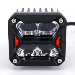 Фара додаткового світла DriveX WL SQ-107 DLX 3" FL+DRL 4L-20W OSR