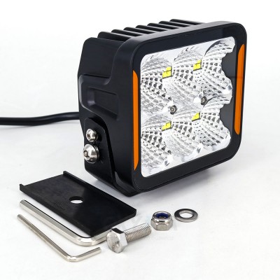 Фара додаткового світла DriveX WL SQ-108 DLX 4" FL+DRL 24L-120W OSR