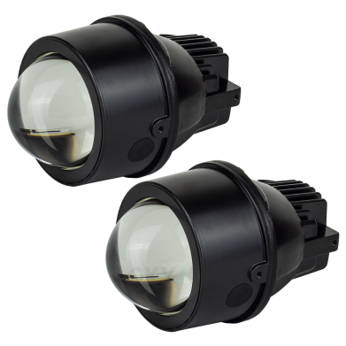 BiLED лінзи протитуманні автомобільні DriveX FOG BiLED HL3 Universal 3Color 3.0" 3/4.3/6K - 3-колірна