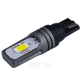 Світлодіоди в габаритні вогні. підсвітку номера та в салон DriveX T15-201 CSP3570-2 12-24V CAN автомобільні світлодіоди