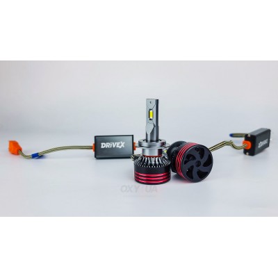 LED лампи автомобільні DriveX FE-01 H7 57W CAN 9-32V 6K